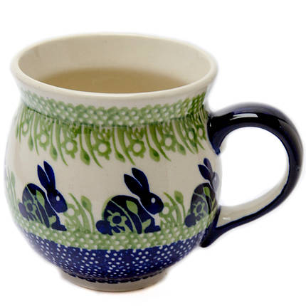 Кружка керамічна Бочечка 0,5 л Lapin Rabbits, фото 2