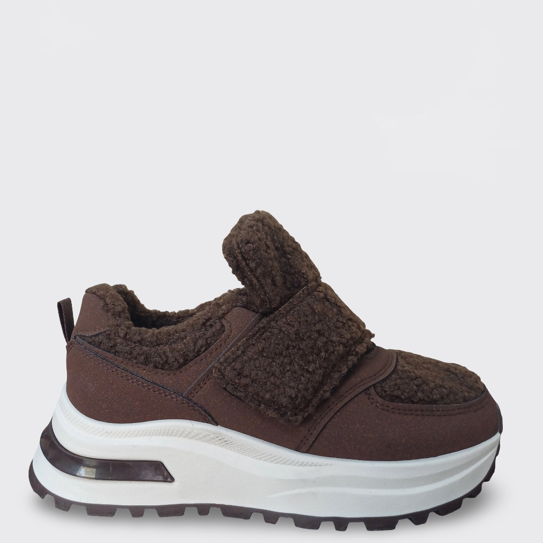 Кросівки жіночі зимові коричневі (M226-1), фото 1