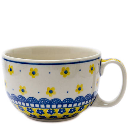 Чашка керамічна широка 0,35 л Honey, фото 1