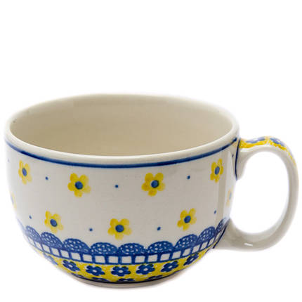 Чашка керамічна широка 0,35 л Honey, фото 2