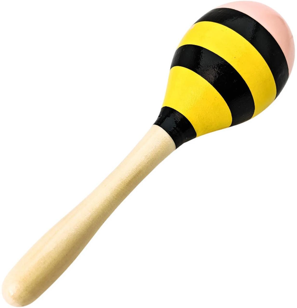 Маракас Alfabeto MR20-BEE (Yellow/Black), фото 1