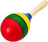 Маракас Alfabeto MR20-RGYB (Red, Green, Yellow, Blue), фото 2