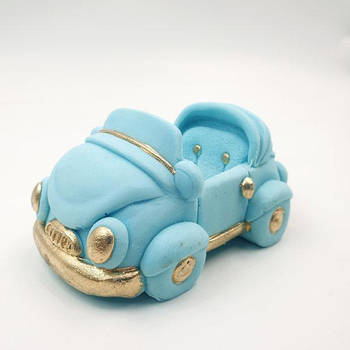Шоколадна фігурка Машинка блакитна