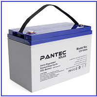 Акумуляторна батарея PANTEC GEL 12-100 12V 100Ah (330x173x218)