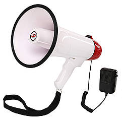 Гучномовець мегафон рупор ручний з USB роз'ємом і функцією запису SP-Sport Megaphone 20B-A-USB 30W