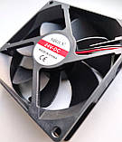 Осьовий вентилятор 92x92x25, DC 24V, 0.25A, фото 5