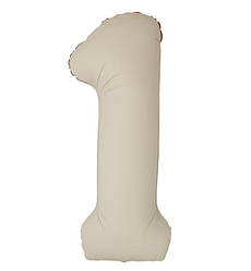 Кремовий латте сатин Slim 100 см