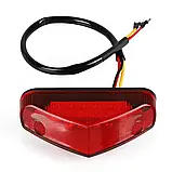 Універсальний стоп-сигнал задній ліхтар, фара-стоп для мотоцикла, вело, скутера, самоката, фото 5