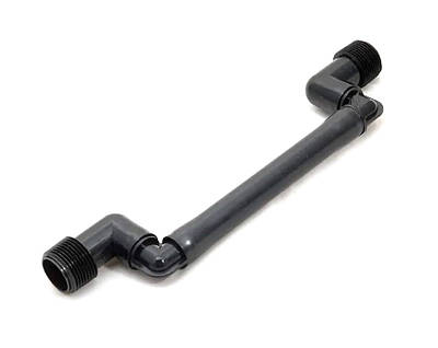 Коліно шарнірне 3/4" ЗР х 3/4" ЗР, довжина сполучної штанги 15 см, Hunter SJ-706