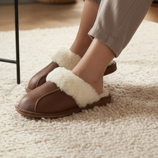 Жіночі капці на овчині 959, фото 1