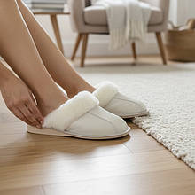 Шкіряні капці на овчині 013