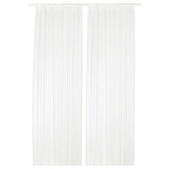 Штори IKEA TERESIA 145x300 см Білі 502.323.33