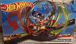 Трек Хот Вілс Круті віражі Hot Wheels Roto Revolution Track Set