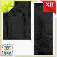 GL Тактичний костюм Camotec Max Line 3.1 Perimeter 2.0 чорний Rip-Stop Teflon для військових охоронців LO31\PR