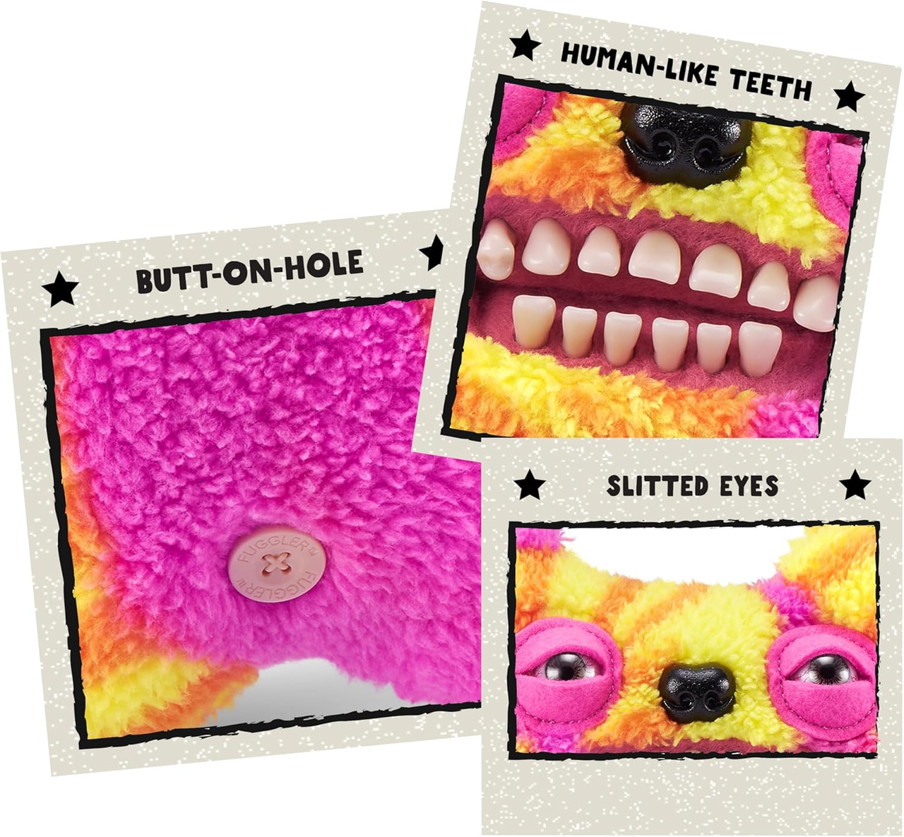 М'яка плюшева іграшка Монстр Фуглер Спанч Боб Губка Боб Патрік Fuggler SpongeBob 15701B