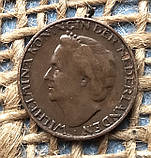 1 цент 1948 року. Нiдерланди, фото 2