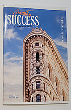 Книга канцелярська A4, 96 арк. клітинка, м. обк. ЛАК "Brisk GOLD" / SUCCESS