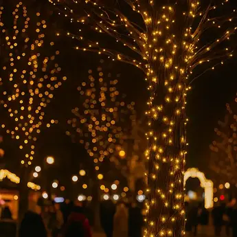 Гірлянда Нитка вуличная 30 метрів, 300 led | String Light Semi-Prof