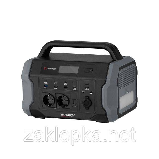 Станція зарядна портативна 1.2 кВт, 1120 Втг, LiFePO4 INTERTOOL WT-7002