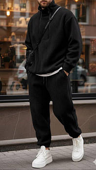 Костюм чоловічий спортивний з флісу у кольорах рр.46-48,50-52,54-56