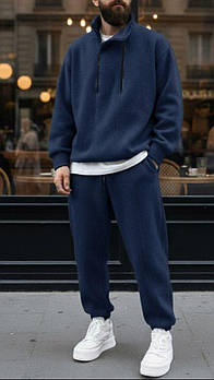 Костюм чоловічий спортивний з флісу у кольорах рр.46-48,50-52,54-56