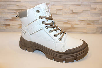 Черевики жіночі зимові бежеві С455