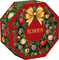 2026 Подарунок Новорічний Рошен (Roshen) №7 Різдвяний вінок 598г