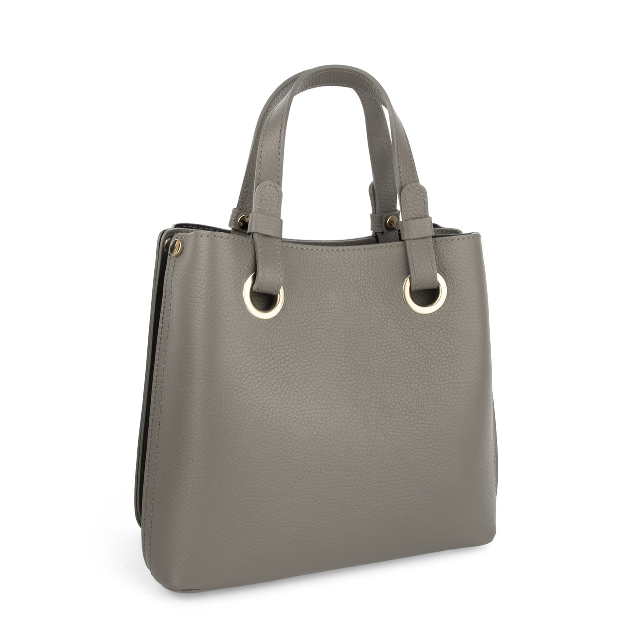 Сумка жіноча шкіряна Virginia Conti 03630 темний тауп