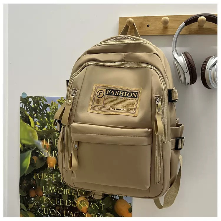 Молодіжний рюкзак FASHION для школи, роботи та подорожей 1355 Beige