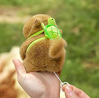 М'яка іграшка- браслет (обіймашка) Капібара 17*13 см