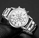 Чоловічий годинник PRC 200 з металевими ремінцем, колір сріблястий, фото 2