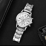 Чоловічий годинник PRC 200 з металевими ремінцем, колір сріблястий, фото 3