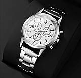 Чоловічий годинник PRC 200 з металевими ремінцем, колір сріблястий, фото 5