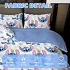 Набір дитячої плюшевої постільної білизни БЕЗ ПРОСТИРАДЛА Стіч Disney Stitch 135x200 см, фото 3