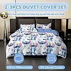 Набір дитячої плюшевої постільної білизни БЕЗ ПРОСТИРАДЛА Стіч Disney Stitch 135x200 см, фото 5