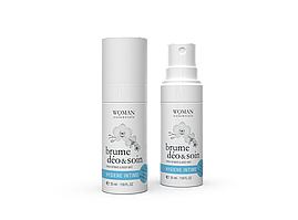 Дезодоруючий спрей для тіла та інтимного використання BRUME DEO&SOIN - FRESH INTIMATE CARE Woman Essentias, 35 мл
