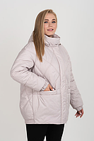 Жіноча демісезонна куртка М-1153 в розмірах з 46 по 60