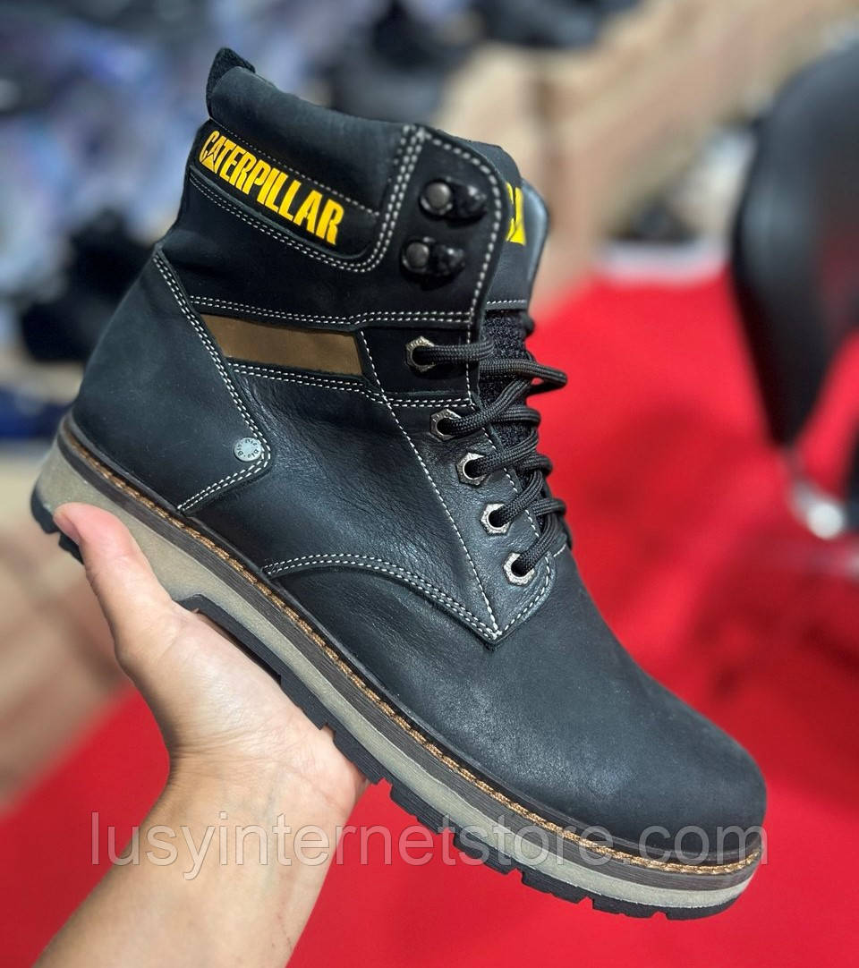 Черевики зимові чоловічі шкіряні від виробника модель ВР25-1022, фото 1