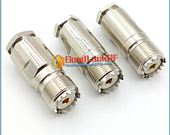 Конектор Роз'єм PL259 UHF (мама) для кабелю RG6 RG5 5D-FB LMR300