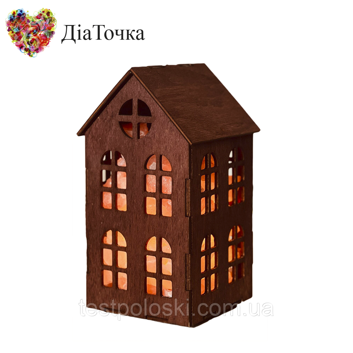 Соляна лампа "Будинок" 4 кг, фото 1