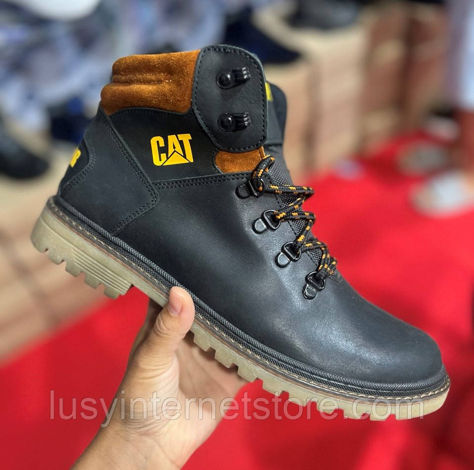 Черевики зимові чоловічі шкіряні від виробника модель ВР25-1025, фото 1