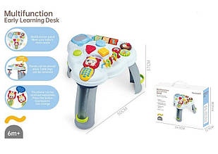 Ігровий музичний столик телефон, мелодії, відтворення цифр англ. мовою, звукові ефекти, різноколірне підсвічування