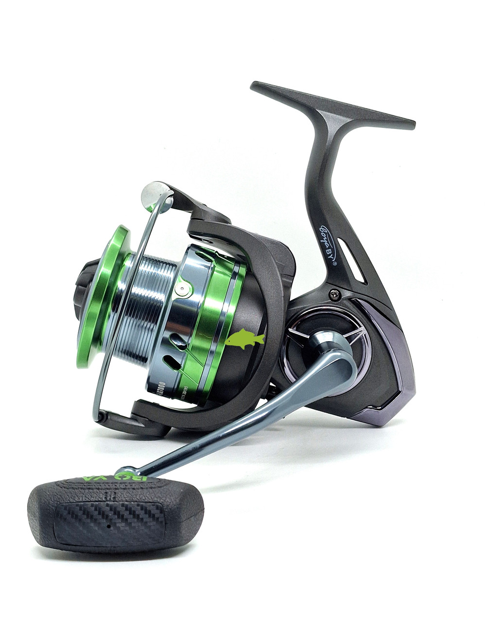 Котушка Boya Bo BY-LG 7000 (4+1bb;4.3:1) для коропового і сомового лову (конусна шпуля), фото 1