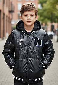 Куртка утеплена для хлопчиків оптом, Grace, 8-16 років, арт. В20563