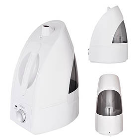 Зволожувач повітря ультразвуковий, 5.2 л, 30 Вт, площа до 35 м², подвійний розпилювач, керамічний фільтр, автоматичне вимкнення