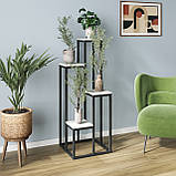 Підставка металева під квіти в стилі LOFT, фото 2