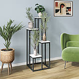 Підставка металева під квіти в стилі LOFT, фото 3