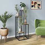 Підставка металева під квіти в стилі LOFT, фото 4