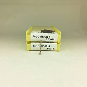 MGGN150R-8 LF6018 DESKAR (Сталь, Нержавіюча сталь) Твердосплавна пластина, фото 1