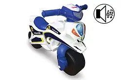 Байк музыкальный "Полиция" DOLONI TOYS 0139/51 Мотоцикл музичний "Поліція" білий українське Виробництво якість